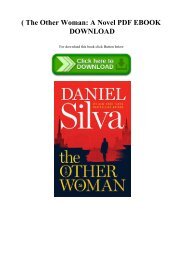 (B.O.O.K.$ The Other Woman A Novel PDF EBOOK DOWNLOAD