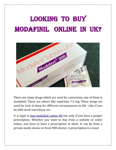 Buy modalert uk