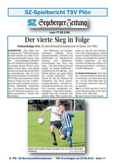 TSV  Stadionzeitung 4-18-TSVK-230918