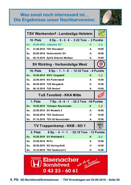 TSV  Stadionzeitung 4-18-TSVK-230918