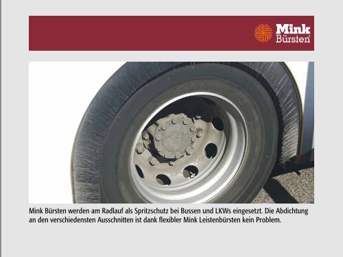 Mink Bürsten: Wir halten dicht!