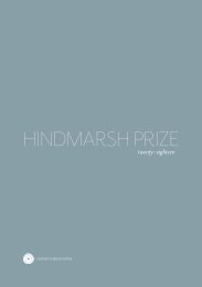 Hindmarsh Prize 2018
