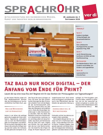 Sprachrohr 3/2018