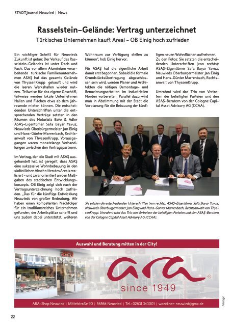 STADTJournal Neuwied September 2018