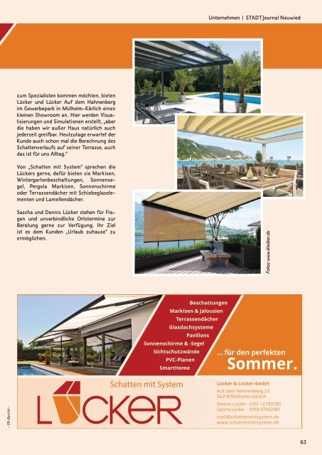 STADTJournal Neuwied September 2018