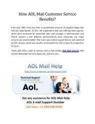 AD BLOG_How AOL Mail Customer Service Benefits