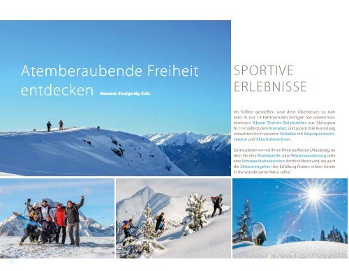 Alpen Tesitin Journal Winter