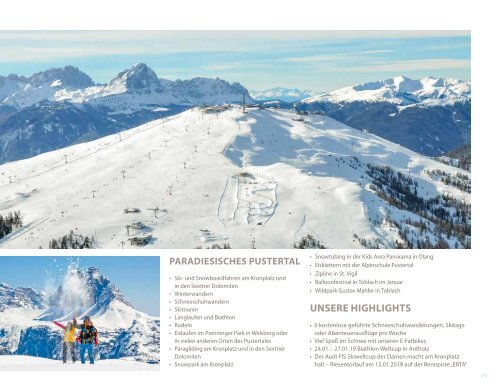 Alpen Tesitin Journal Winter