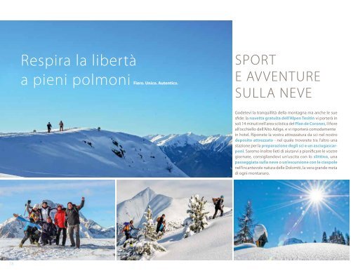 Alpen Tesitin Journal inverno
