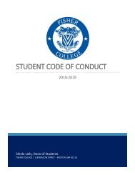 Student Code of Conduct 2018-19