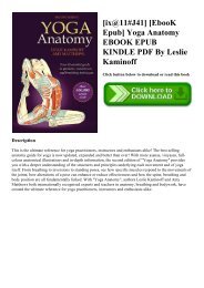 [ix@11#J41] [EbooK Epub] Yoga Anatomy EBOOK EPUB KINDLE PDF By Leslie Kaminoff