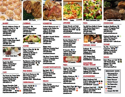 Valdosta Dining Guide