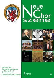 NeueChorszene 29 - Ausgabe 2/2018