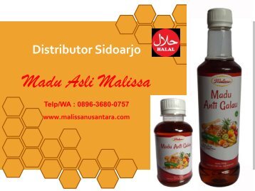 MURNI, TELP : 0896-3680-0757, Madu asli Malissa Sidoarjo