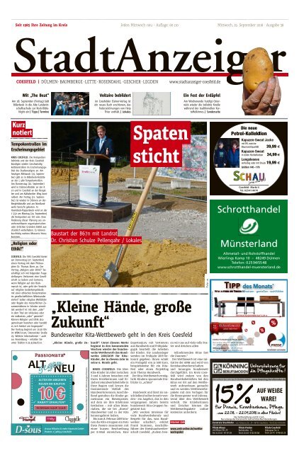 Stadtanzeiger Coesfeld kw 38