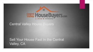 Sell My House for Cash Tulare – Central Valley House Buyers