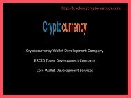 ERC20 Token Development Company - Coin Wallet Development Services-converted