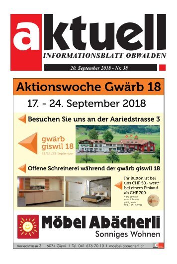 38-2018 Aktuell Obwalden 