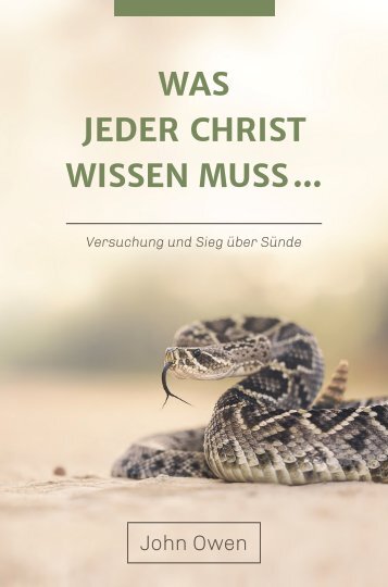 Was jeder Christ wissen muss