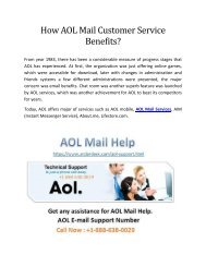 AOL mail customer service