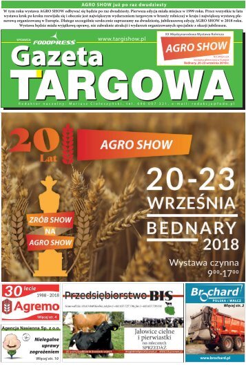 AGRO SHOW 2018