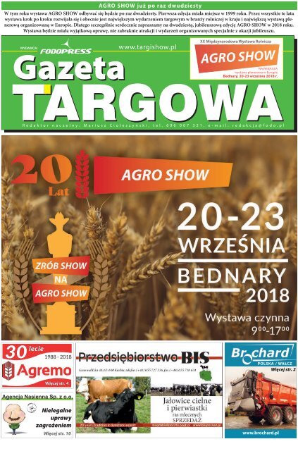 AGRO SHOW 2018