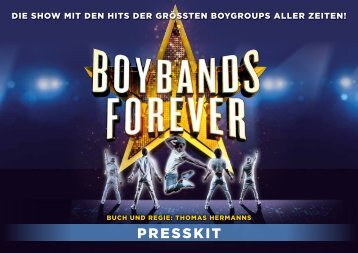 Boybands-Forever - Die Show mit den Hits der größten Boy-Groups Herbsttour 2018