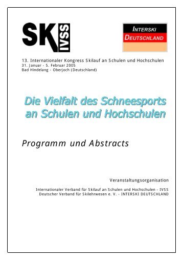 Programm und Abstracts - ivss.info