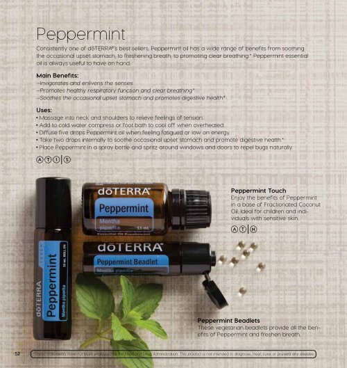 DoTERRA Product Brochure