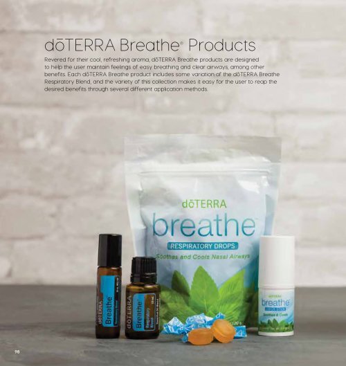 DoTERRA Product Brochure