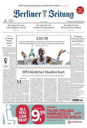 Berliner Zeitung 17.09.2018