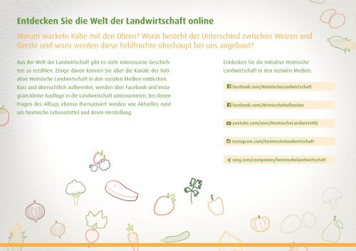 Initiative Heimische Landwirtschaft | Imagebroschüre 