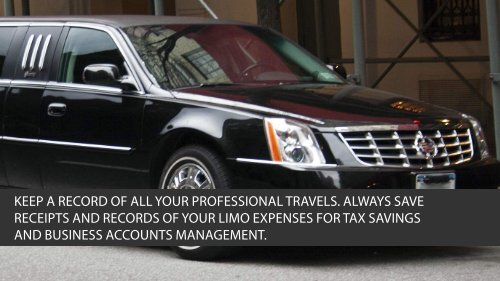 Tips To Make The Most Out of Executive Limo Service