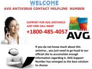 +1800-485-4057 AVG Antivirus Contact Support Number