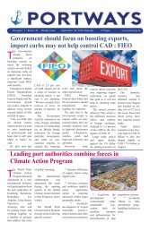 Portways weekly September 2018 Third week issue