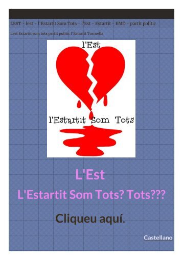 LEST ESTARTIT L'ESTARTIT SOM TOTS