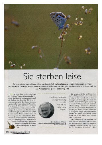 Sie sterben leise