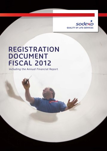 REGISTRATION DOCUMENT FISCAL 2012 - Sodexo