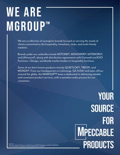 European MGROUP™ Brochure