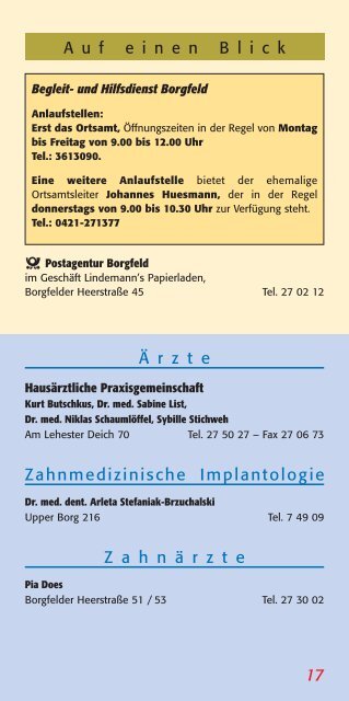 Borgfelder Rundblick 2018/2.