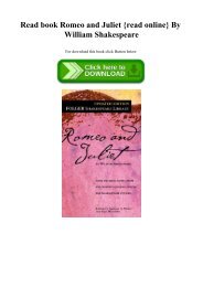 Read book Romeo and Juliet {read online} By William Shakespeare