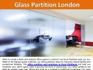 Glass Partition London