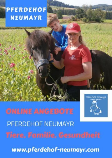 ONLINE Angebote am Pferdehof NEUMAYR