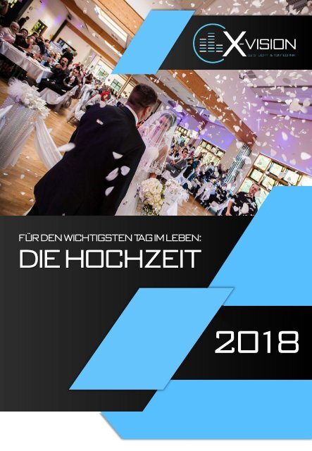 Hochzeitskatalog X-Vision 2018