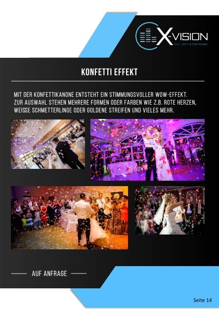 Hochzeitskatalog X-Vision 2018