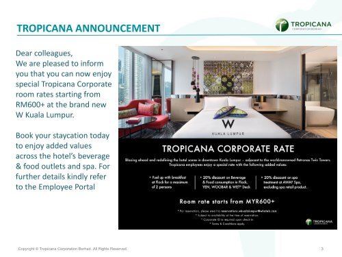 Tropicana Bulletin Issue 37