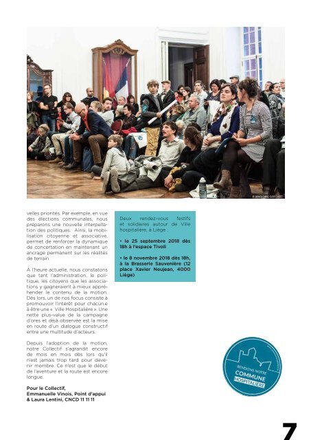 Diversités Magazine : Liège Ville Hospitalière