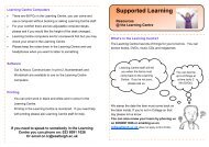 Supported Learning