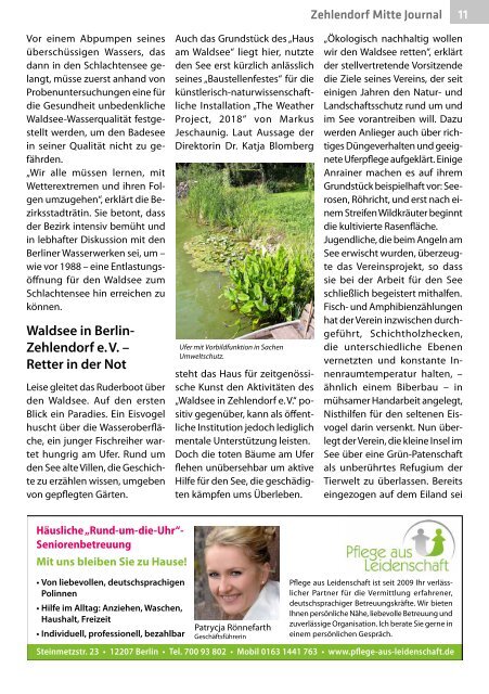 Zehlendorf Mitte Journal Okt/Nov 2018