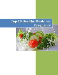 Top 10 healthy meals for pregnancy